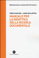 Copertina  Manuale per la didattica della ricerca documentale 